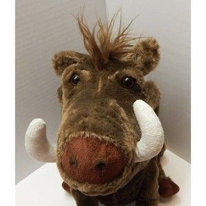 Disney The Lion King PUMBAA Warthog Talking Plush Stuffed Animal 12 Inch